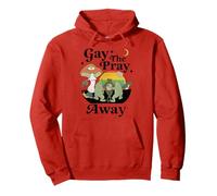 Funny Gay The Pray Away Gay Frog Pullover Hoodie