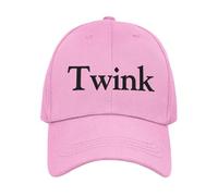 Funny Gay Twink Festival Pride Cap Twink (UK, Alpha, One Size, Pink)