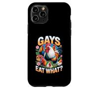 Funny Gays Eat What - Cock Chicken LGBT Humor Gay Men Women Case for iPhone 11 Pro