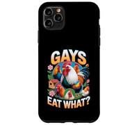 Funny Gays Eat What - Cock Chicken LGBT Humor Gay Men Women Case for iPhone 11 Pro Max