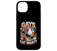 Funny Gays Eat What - Cock Chicken LGBT Humor Gay Men Women Case for iPhone 14 Plus