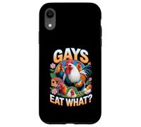 Funny Gays Eat What - Cock Chicken LGBT Humor Gay Men Women Case for iPhone XR