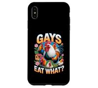 Funny Gays Eat What - Cock Chicken LGBT Humor Gay Men Women Case for iPhone XS Max