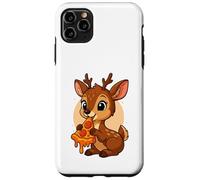 Funny Gazelle Eating Pizza Graphic Boys Girls Gazelle Lover Case for iPhone 11 Pro Max