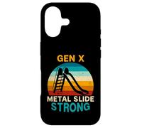 Funny Gen X Playground Slide Strong Childhood Generation Case for iPhone 17