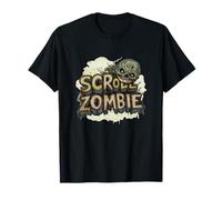 Funny Generation Scrolling with this Scroll Zombie T-Shirt
