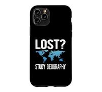 Funny Geography Teacher - Lost Study Geography Case for iPhone 11 Pro
