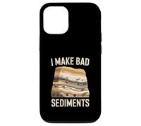 Funny Geology I Make Bad Sediments Joke Case for iPhone 12/12 Pro