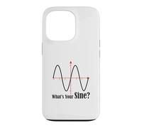 Funny Geometry Humor Math Pun What's Your Sine Wave Graph Case for iPhone 13 Pro