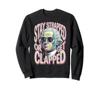 Funny George Washington Stay Strapped Meme Sweatshirt