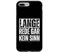 Funny German Phrase Lange Rede Gar Kein Sinn Case for iPhone 7 Plus/8 Plus