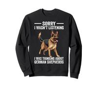 Funny German Shepherd Design For Men Women GSD Dog Lover Sweatshirt