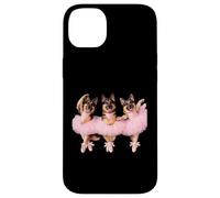 Funny German Shepherd Dog Ballet Dancer Mom Ballerina Cute Case for iPhone 14 Plus