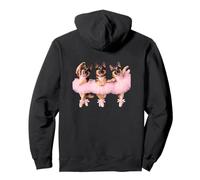 Funny German Shepherd Dog Ballet Dancer Mom Ballerina Cute Pullover Hoodie