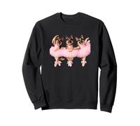 Funny German Shepherd Dog Ballet Dancer Mom Ballerina Cute Sweatshirt