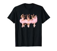 Funny German Shepherd Dog Ballet Dancer Mom Ballerina Cute T-Shirt