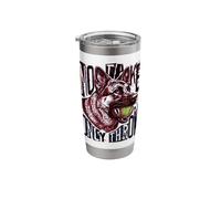 Funny German Shepherd No Take Throw Tennis Ball Dog Lover Stainless Steel Insulated Tumbler