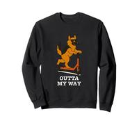Funny German Shepherd Outta My Way Cool Dog Sweatshirt