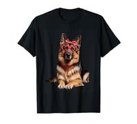 Funny German Shepherd Valentines Day Dog Lover Heart T-Shirt