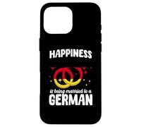 Funny German Spouse Germany Marriage German Wife Husband Case for iPhone 16 Pro Max