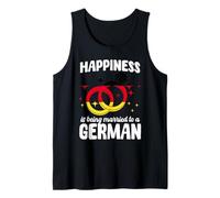 Funny German Spouse Germany Marriage German Wife Husband Tank Top