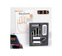 Funny Gesture Light for Car Back Window, Finger LED Sign with Remote Control, Funny Finger Car Accessories, Road Rage Signal Lamp, Unique Driving Gadget and Funny Gift for Drivers
