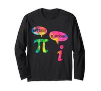 Funny Get Real Be Rational Sarcastic Pi Math Teacher Geek Long Sleeve T-Shirt