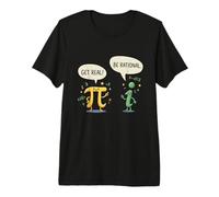 Funny Get Real Be Rational Shirt Pi Math Teacher Geek Gifts Premium T-Shirt