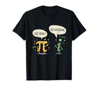 Funny Get Real Be Rational Shirt Pi Math Teacher G ifts T-Shirt