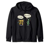 Funny Get Real Be Rational Shirt Pi Math Teacher G ifts Zip Hoodie