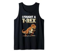 Funny Get Well Broken Arm TRex Dinosaur Injury Recovery Gift Tank Top