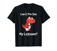 Funny Get Well Broken Leg Gift Dinosaur with a Cast T-Shirt