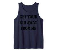 Funny Get Your Kid Away From Me Teacher Summer Off Duty Bk Tank Top