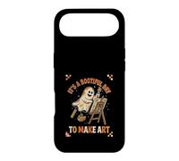 Funny Ghost Artist Its A Bootiful Day To Make Art Halloween Case for iPhone Air