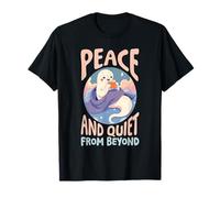 Funny Ghost Costume Peace and Quiet from Beyond T-Shirt
