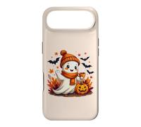 Funny ghost drinking coffee Mug Halloween Ghost Coffee Lover Case for iPhone Air
