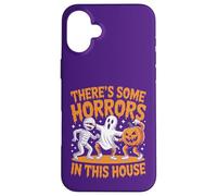 Funny Ghost Halloween Horrors In This House Case for iPhone 16 Plus