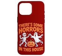 Funny Ghost Halloween Horrors In This House Case for iPhone 16 Pro Max