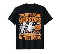 Funny Ghost Halloween Horrors in This House T-Shirt