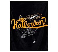 Funny Ghost Halloween Throw Blanket, Halloween Christmas, Skull Blanket Fleece Throw Blankets for Flower, Skeleton Board Decor, Spooky, Birthday Gifts for Women/Men