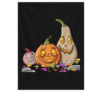 Funny Ghost Halloween Throw Blanket, Halloween Christmas, Skull Blanket Fleece Throw Blankets for Flower, Skeleton Board Decor, Spooky, Birthday Gifts for Women/Men
