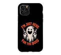 Funny Ghost I'm Just Here For Boos Halloween Drink Case for iPhone 11 Pro
