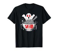 Funny Ghost Monster Japanese Ramen Noodles Japan Halloween T-Shirt