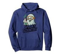 Funny Ghost Scientist Spooky Science Halloween Lab Pullover Hoodie