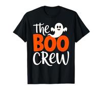 Funny Ghost The Boo Crew Halloween Matching Group Costume T-Shirt