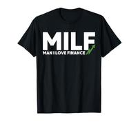 Funny gift Cougar Man I Love Finance T-Shirt