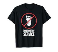 Funny Gift For A Foot Fracture / Broken Foot T-Shirt T-Shirt