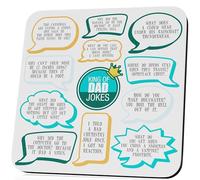 Funny Gift For Dad Jumbo Dad Jokes Drinks Coffee Beer Coaster Birthday Gifts For Dad's Daddy Birthday Present For Grandad Gifts For Him