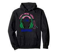Funny Gift For Gamers Can't Hear You I'm Gaming For Kids Pullover Hoodie