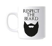 Funny Gift Mug Respect The Beard